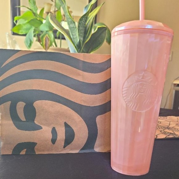 Starbucks Pink Marble Pearl Dome 2021 Edition